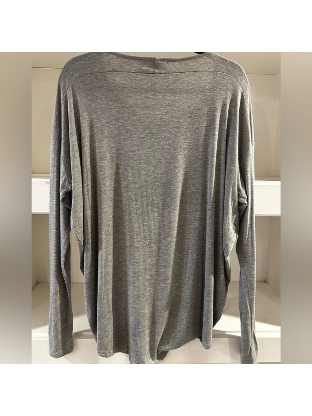 Gray Women's Top - Picture 2 of 2